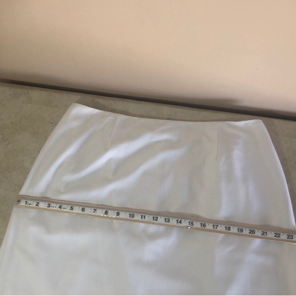 Talbots Plus Petite White Skirt NWT 18WP - Picture 6 of 9